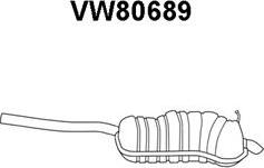 Veneporte VW80689 - Глушник вихлопних газів кінцевий avtolavka.club