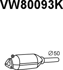 Veneporte VW80093K - Каталізатор avtolavka.club