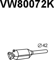 Veneporte VW80072K - Каталізатор avtolavka.club