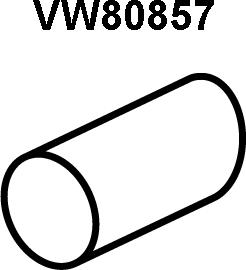 Veneporte VW80857 - Труба вихлопного газу avtolavka.club