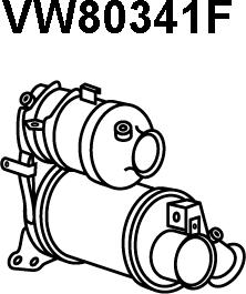 Veneporte VW80341F - Сажі / частковий фільтр, система вихлопу ОГ avtolavka.club