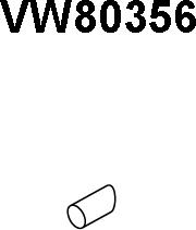 Veneporte VW80356 - Труба вихлопного газу avtolavka.club