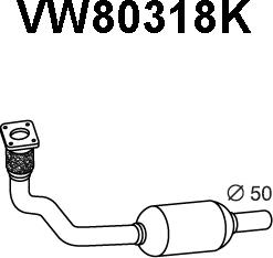 Veneporte VW80318K - Каталізатор avtolavka.club