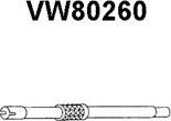 Veneporte VW80260 - Труба вихлопного газу avtolavka.club