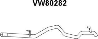 Veneporte VW80282 - Труба вихлопного газу avtolavka.club