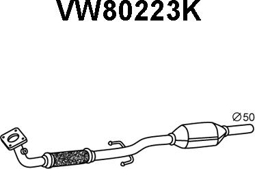 Veneporte VW80223K - Каталізатор avtolavka.club