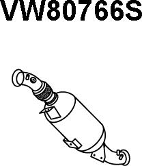 Veneporte VW80766S - Сажі / частковий фільтр, система вихлопу ОГ avtolavka.club
