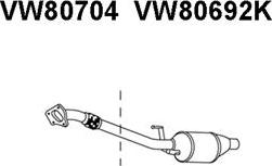Veneporte VW80704 - Труба вихлопного газу avtolavka.club