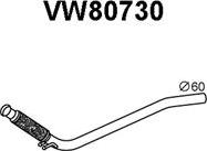 Veneporte VW80730 - Труба вихлопного газу avtolavka.club