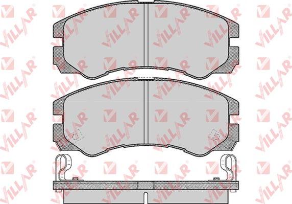 Villar 626.0565 - Гальмівні колодки, дискові гальма avtolavka.club