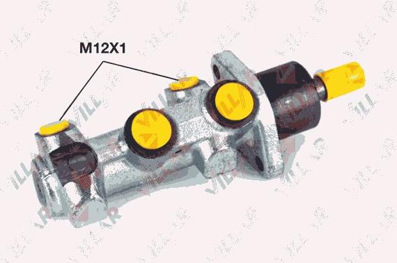Villar 621.3633 - Головний гальмівний циліндр avtolavka.club