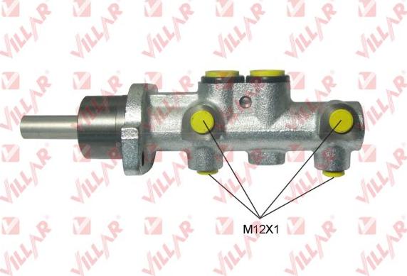 Villar 621.B873 - Головний гальмівний циліндр avtolavka.club