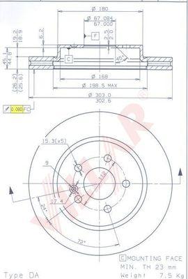 Villar 628.1337 - Гальмівний диск avtolavka.club