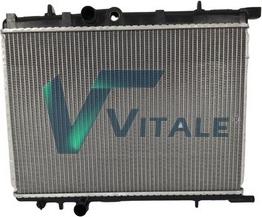 VITALE CT732615 - Радіатор, охолодження двигуна avtolavka.club