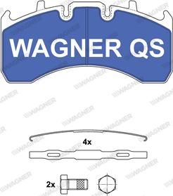 Wagner 2916904950 - Гальмівні колодки, дискові гальма avtolavka.club