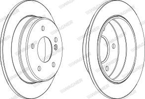 BENDIX 561333BC - Гальмівний диск avtolavka.club