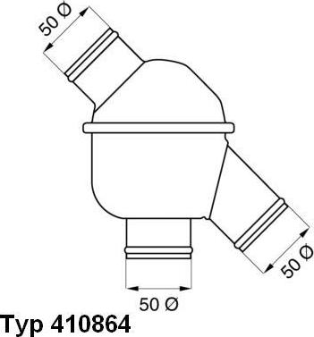 WAHLER 410864.83D0 - Термостат, охолоджуюча рідина avtolavka.club