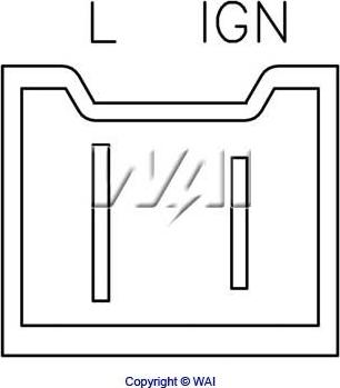 WAI IP1652 - Регулятор напруги генератора avtolavka.club