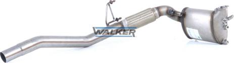 Walker 93053 - Сажі / частковий фільтр, система вихлопу ОГ avtolavka.club