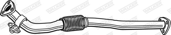 Walker 09539 - Труба вихлопного газу avtolavka.club