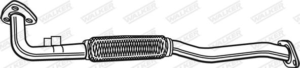 Walker 06421 - Труба вихлопного газу avtolavka.club