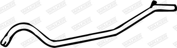 Walker 06091 - Труба вихлопного газу avtolavka.club