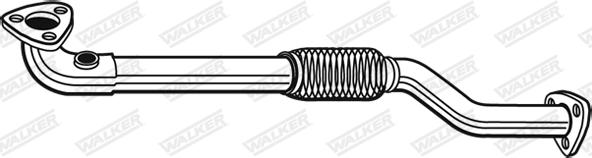 Walker 07633 - Труба вихлопного газу avtolavka.club