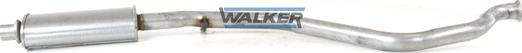 Walker 19568 - Середній глушник вихлопних газів avtolavka.club