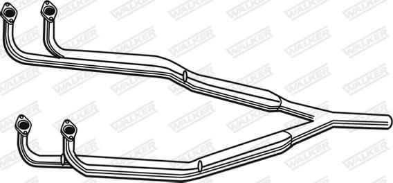 Walker 16259 - Труба вихлопного газу avtolavka.club