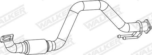 Walker 10848 - Труба вихлопного газу avtolavka.club