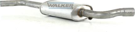Walker 18252 - Середній глушник вихлопних газів avtolavka.club
