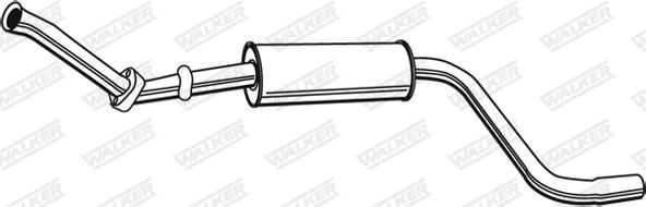 Walker 13501 - Предглушітель вихлопних газів avtolavka.club