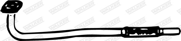 Walker 13612 - Труба вихлопного газу avtolavka.club