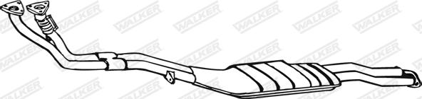 Walker 17504 - Середній глушник вихлопних газів avtolavka.club