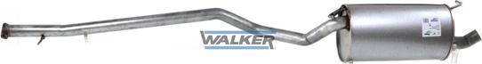 Walker 24067 - Середній глушник вихлопних газів avtolavka.club