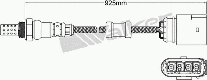 Walker 250-24170 - Лямбда-зонд, датчик кисню avtolavka.club