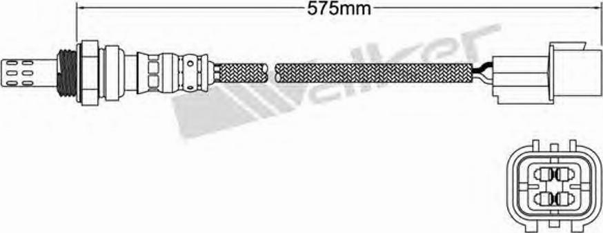 Walker 250-24368 - Лямбда-зонд, датчик кисню avtolavka.club