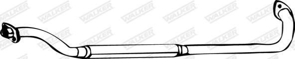 Walker 21815 - Середній глушник вихлопних газів avtolavka.club
