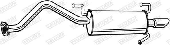 Walker 21376 - Глушник вихлопних газів кінцевий avtolavka.club