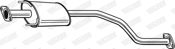Walker 23698 - Середній глушник вихлопних газів avtolavka.club