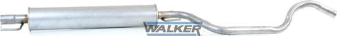 Walker 23157 - Середній глушник вихлопних газів avtolavka.club