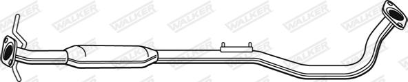 Walker 23317 - Середній глушник вихлопних газів avtolavka.club