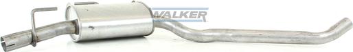 Walker 22617 - Середній глушник вихлопних газів avtolavka.club