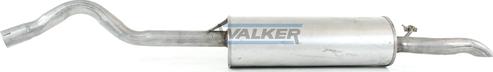 Walker 22007 - Глушник вихлопних газів кінцевий avtolavka.club