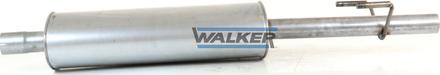 Walker 22021 - Середній глушник вихлопних газів avtolavka.club