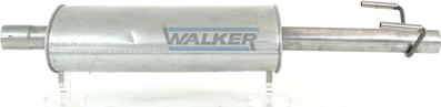 Walker 22879 - Середній глушник вихлопних газів avtolavka.club