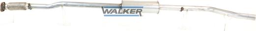 Walker 22796 - Середній глушник вихлопних газів avtolavka.club