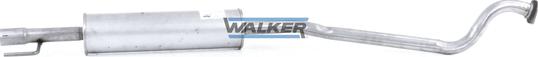 Walker 72352 - Середній глушник вихлопних газів avtolavka.club