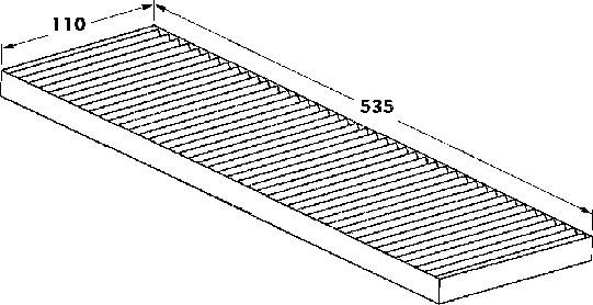 Webasto 82D0325029A - Фільтр, повітря у внутрішній простір avtolavka.club