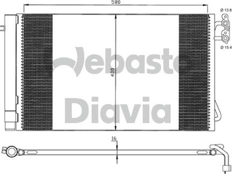 Webasto 82D0225545A - Конденсатор, кондиціонер avtolavka.club